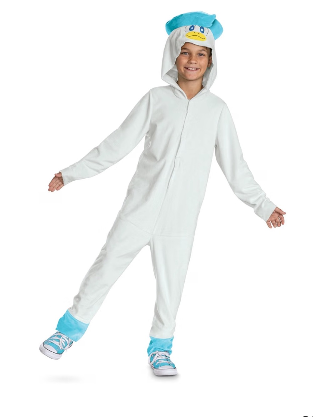 Pokemon Quaxly Kids Halloween Costume XL 14-16 NEW